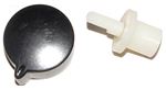 Picture of Thermostat Knob Raypak R185/185/R185A/R185B Black 009499F