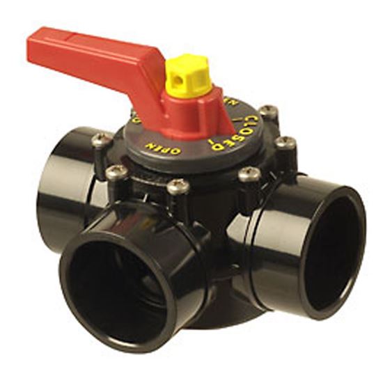 Picture of Praher 3 Port Cpvc Valve C/W 3 X 1 1/2" ov3-2000