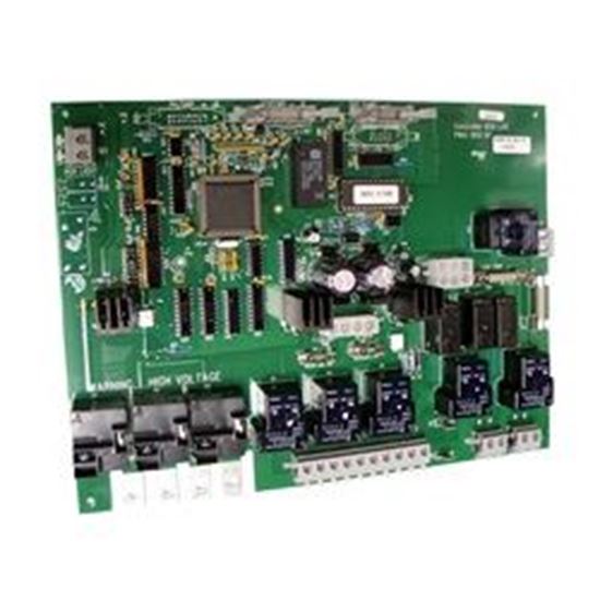 Picture of Circuit Board Jacuzzi J380/385 LCD 3-Pump 6600-101