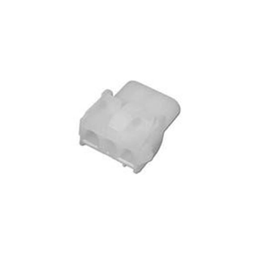 Picture of Receptacle Amp 3 Pin Female White 1-480701