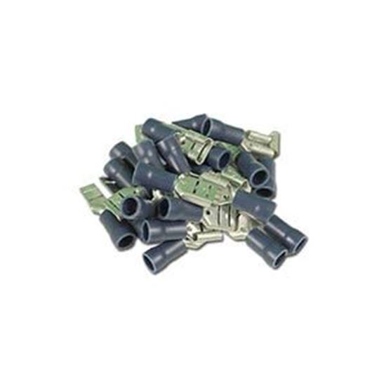 Picture of Wire Terminals, Size: .250, Female Disconnect, 16-14 Ga 1670-25