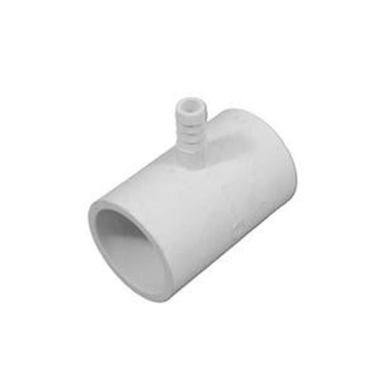 Picture of Fitting PVC Ribbed Barb Tee 1"S x 1"S x 3/8 413-4350