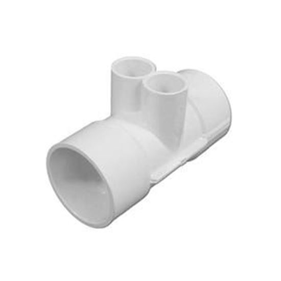 Picture of Manifold PVC Waterway 2"S x 2"S x (2) 3/4"S 672-7910