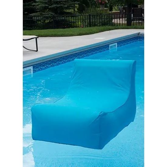 Picture of Ocean Blue Capri Inflatable Lounger Lime 950308