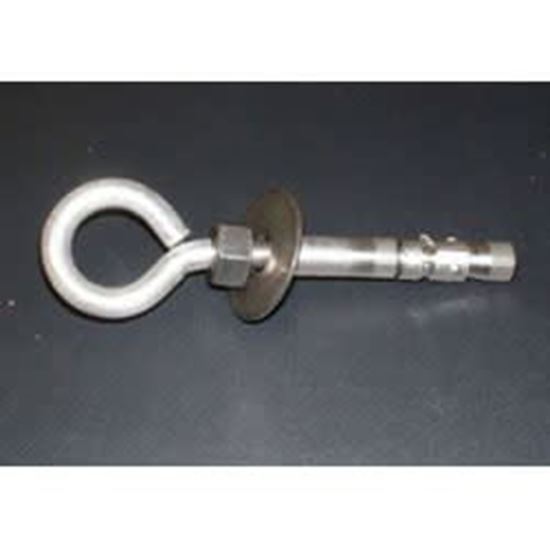 Picture of Stainless Steel Eyebolt, Closed, Round  Masonry Anchor W/Eyebolt