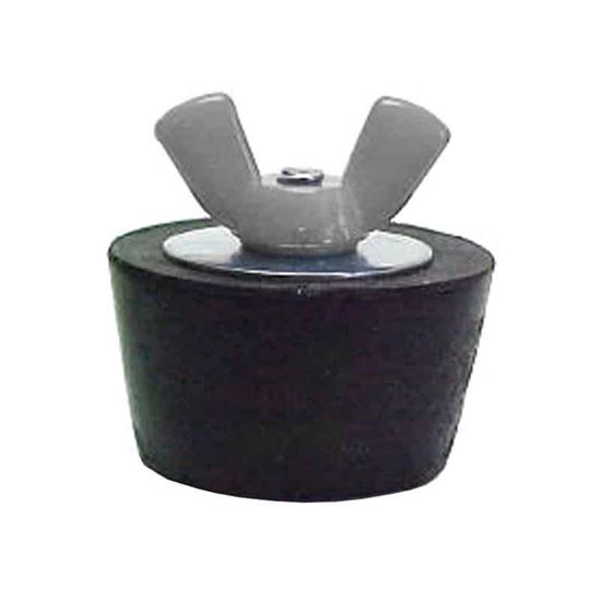 Picture of Gray Wing Nut Plug # 11 50/Bag  Color Coded Wing Nut # 11