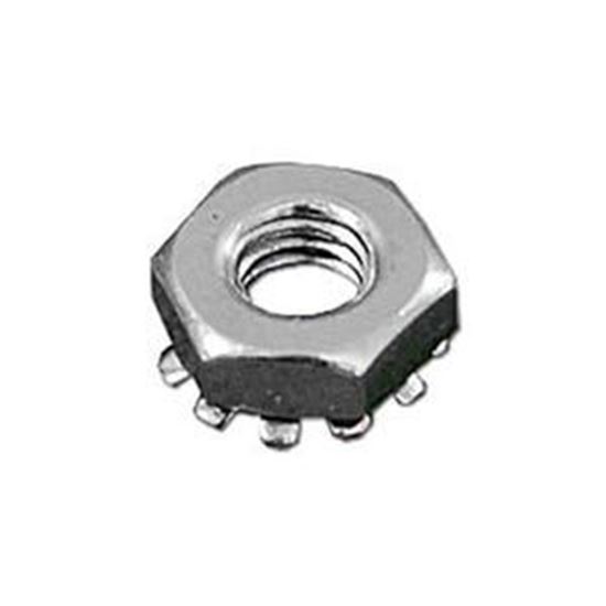 Picture of Heater Terminal Nut,10-32 Keps,Stainless Steel 625