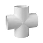 Picture of Fitting PVC Cross Tee 1-1/2" x 1-1/2"S x 1- 420-015