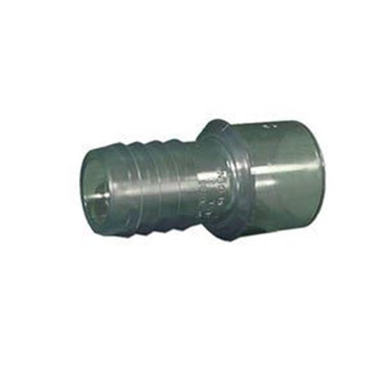 Picture of Fitting, Pvc, Ribbed Barb Adapter, 1/2" S -3/4¬Ùspg X 3 978395