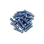 Picture of Wire Terminals, Butt Splice, 16-14 Gauge, Blue, 25 Pack 1650