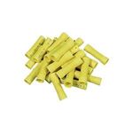 Picture of Wire Terminals, Butt Splice, 12-10 Gauge, Yellow, 25 Pa 1250