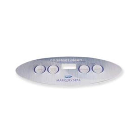 Picture of Overlay, Spa Side, Marquis (Balboa), Oval, 4-Button, Je 650-0648