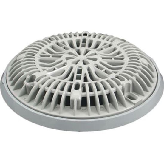 Picture of  Gunite Main Drain Frame, Galaxy Lid (Av), 8"Dark Gray 25531-007-000