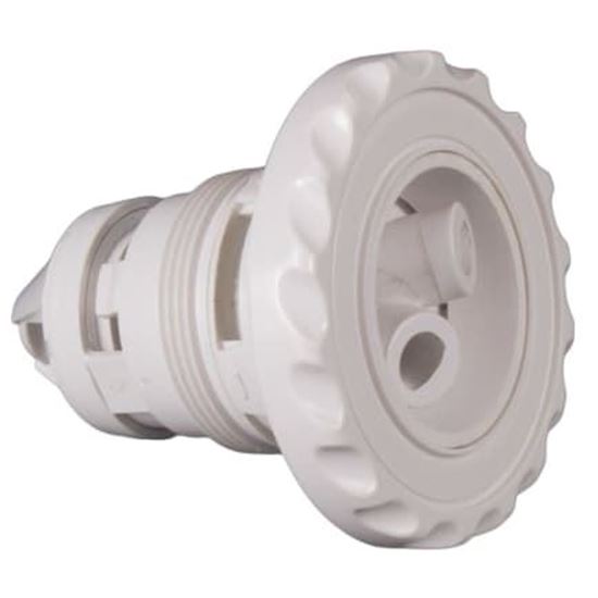 Picture of  White Twin Spin Jet 3-1/2In Gunnite Jet White Scalloped Adjustable (Ts, Adj, Scp,Non-Tex) 25591-250-000