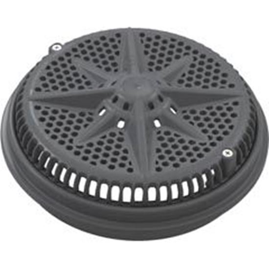 Picture of Main Drain Grate PentairStarGuard 8" 112gpm Dark Gry Lg Ring 500101