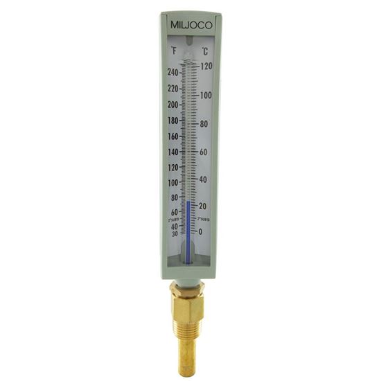 Picture of Thermometer Raypak Brass Straight 000919