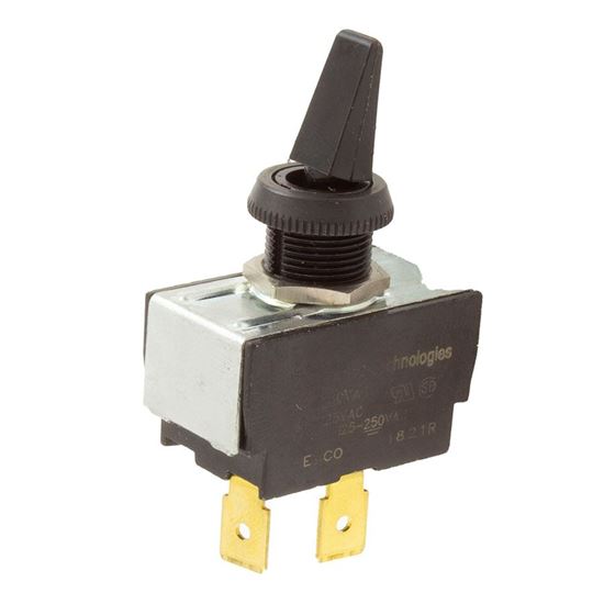 Picture of Toggle Switch Raypak 3A/6A SPST Black 100-10000442