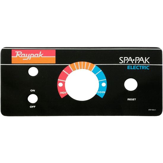 Picture of Dial Plate Raypak ELS 900615