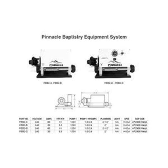 Picture of Baptismal Equipment System Hydroquip BES6005 BES-6005