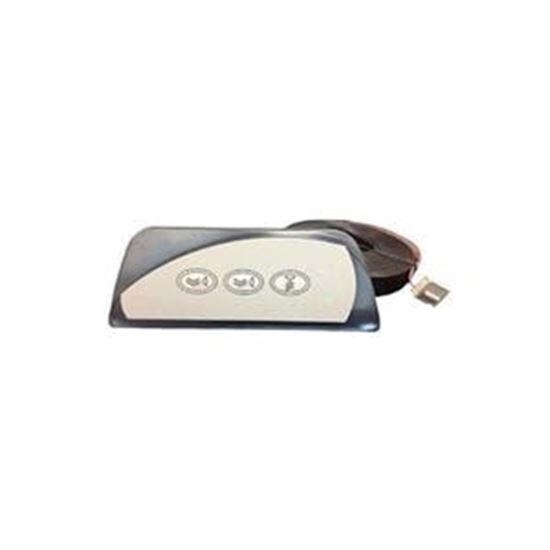 Picture of SpaSide Remote Panel Gray FIXED 6600-861