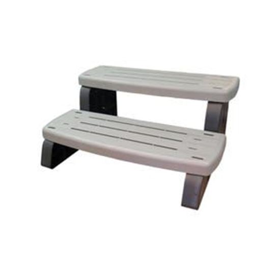 Picture of StepsWATERWAY2 Tiered Spa Step33"Coastal G 535-2209-CSG