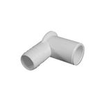 Picture of Fitting PVC Ribbed Barb Ell Adapter 90Â° 3 411-4060